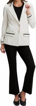 Peace of Cloth Ella Ankle Crop Flare Pants In Black