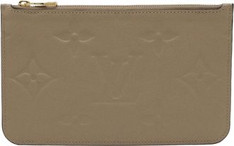 Louis Vuitton Brown Monogram Empreinte Neverfull Mm (Authentic Pre-Loved)