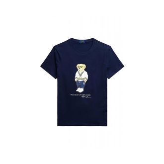 Ralph Lauren Hombre, Camisetas, Azul, Talla: M