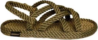 Bohonomad Sandalen met touwband - Dames - Sandalen - Groen - 38 EU - Schoenen