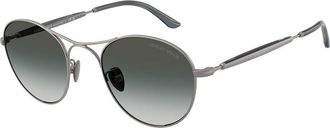 Giorgio Armani AR6177 30037Z Mens Sunglasses Gunmetal Size 50