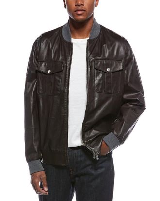 Brunello Cucinelli Leather Jacket