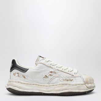 Miharayasuhiro Sneakers Blakey in tela bianche effetto vissuto