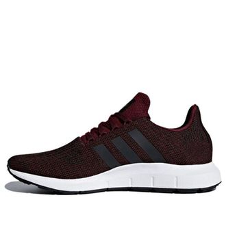 adidas Swift Run Maroon Black White CQ2118