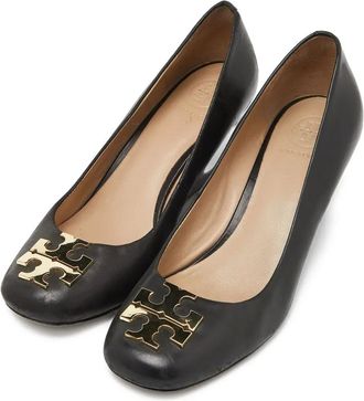Tory Burch pre-owned 70mm wedge pumps - Black