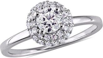 Rina Limor 14K 0.76 Ct. Tw. Diamond Halo Ring