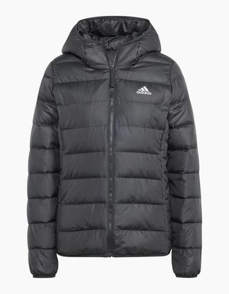 adidas Womens Ess Dwn Jacket - Black - Size: 14