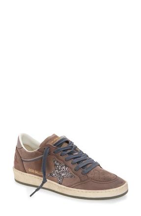 Golden Goose Ball Star Low Top Sneaker in Lavander Gey/Silver/Ametist at Nordstrom, Size 12Us