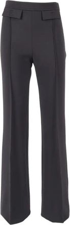 Elisabetta Franchi Essential Wide Leg Trousers