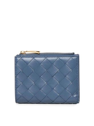 Bottega Veneta Small Intrecciato Bi-Fold Wallet