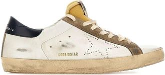 Golden Goose Super Star Leather Upper Foam Tongue Skate Star Shiny L