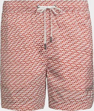 Onia Men & apos;s Calder Printed Swim Shorts