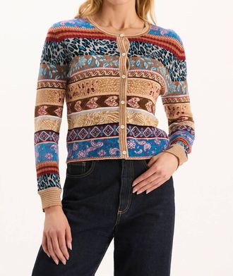 Tyler Böe Daniella Stitch Cardigan In Multi