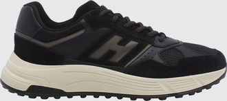 Hogan Sneakers Hyperlight in pelle e nylon con suola chunky