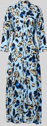 Vero Moda Hemdblusenkleid aus Viskose Modell SAVANNA in Hellblau, Gr&ouml;&szlig;e XL