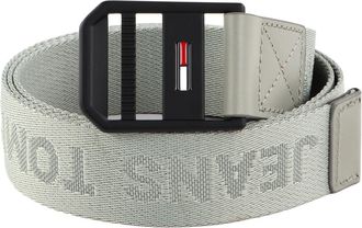 Tommy Hilfiger TJM Webbing Belts Elevated Belt 3.5 W85 Grey gray