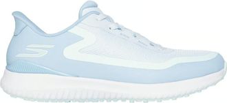 Skechers Womens Slip Ins Go Golf Flight Shoes 123131 - Light Blue Nylon - Size 37.5 EU/IT