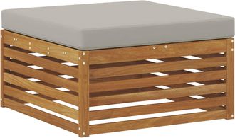 vidaXL Reposapi&eacute;s De Exterior Madera De Acacia S&oacute;lida Natural Vidaxl