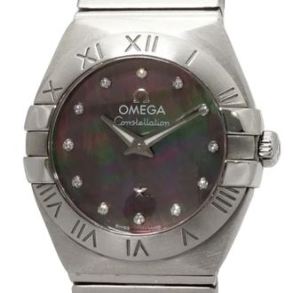Omega Pre-owned Metal watches - Dames - Vintage Horloges - Zwart - ONE Size - Vintage