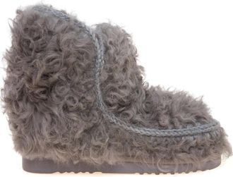 Mou Schoenen, Dames, Grijs, 40 EU, Wol, Eskimo 18 Checkiang Fur