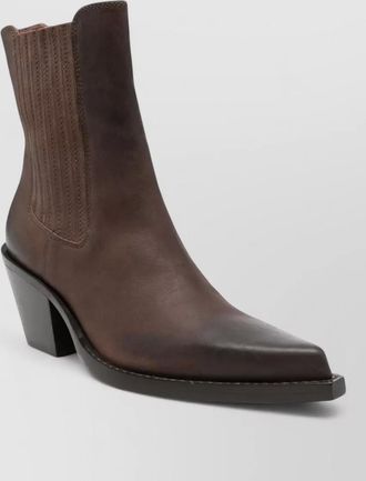 PARIS TEXAS leather dallas ankle boots