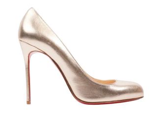 Christian Louboutin Gold Fifi Pumps Size 39.5