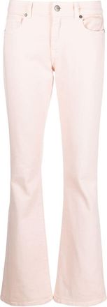 P.A.R.O.S.H. low-rise bootcut jeans - women - Cotton/Spandex/Elastane - M - Pink