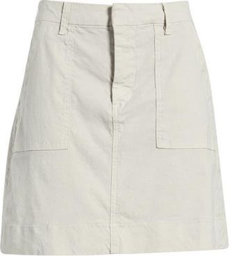 Frank & Eileen Jameson Utility Skirt in Cement at Nordstrom, Size 0