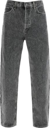 A Gold E Relaxed Straight Jeans in Fris Grijs - Heren - Regular Fit Jeans - Grijs - W36 - Katoen - Jeans