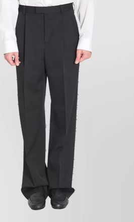 Celine wool high-rise straight-leg trousers