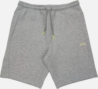 HUGO BOSS Mens Hugo Boss Headlo 2 Cotton Shorts Light Grey - Size: 32/30/31