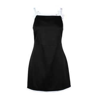 Msgm Msgm, Dames, Jurken, Zwart, Maat: XS Viscose