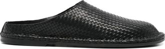 Buttero Slippers in pelle - Nero