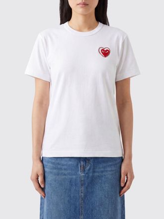Comme Des Gar&ccedil;ons T-shirts in cotone con logo