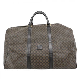 Celine Black Pvc Boston Bag (Pre-Owned)