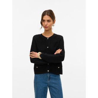 Vero Moda Vest met ronde hals en knoopsluiting