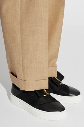 Ferragamo Tropea Sports Shoes, Womens, Black