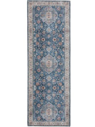 benuta Alfombra de pasillo azul 80x240