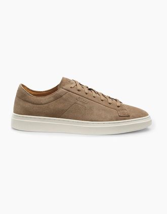 HUGO BOSS Mens KIERAN TENN SNEAKERS - Cream - Size: 11