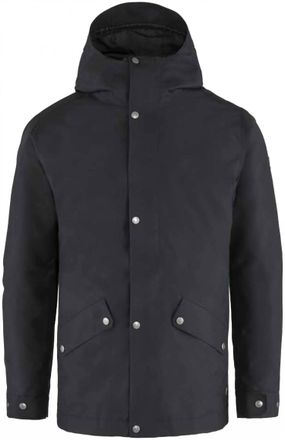 Fj&auml;llr&auml;ven Mens Visby 3-In-1 Jacket In Black