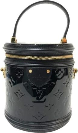 Louis Vuitton Pre-owned Vanity Bag - Dames - Vintage Handtas - Zwart - ONE Size - Vintage