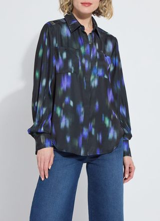 Lyss&eacute; Aitana Utility Pleated Detail Blouse