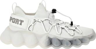 Plein Sport The Bubble Gen. X.02 Tiger - unisex - Hardloopschoenen - Wit - 42 EU - Nylon - Fitness