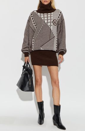 Maison Margiela Loose-fit Dress, Womens, Brown