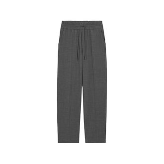 Ami Elasticated-waist Wool Trousers