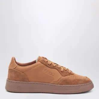 Autry Sneaker Medalist marrone in nappa e suede