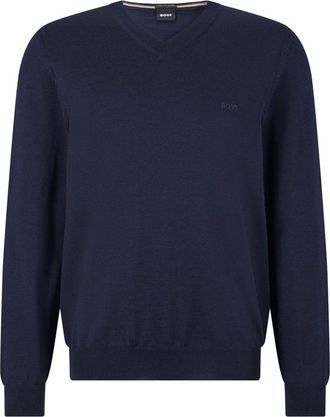 HUGO BOSS Heren, Truien, Blauw, Maat: L