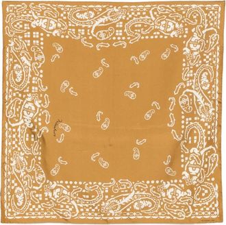 Mantero 1902 Foulard quadrato in seta - - Accessories - Donna - Marrone - ONE SIZE