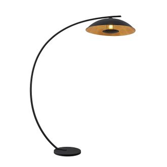 Lindby L&aacute;mpara De Pie emilienne En Negro Metal - Lindby
