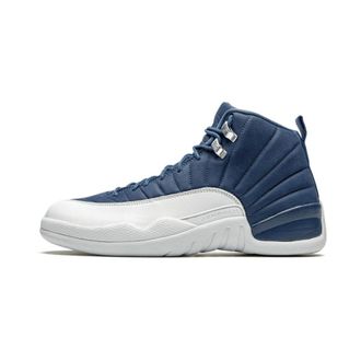 Nike Jordan 12 Retro Indigo - unisex - Sport - Veelkleurig - Maat: 45 EU Leer